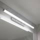 Satin Chrome 10W LED Vanity Light 1180lm IP40 Tri Colour 580mm Satin Chrome 10W LED Vanity Light 1180lm IP40 Tri Colour 580mm